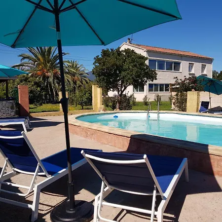 Ovu Piscine Chauffee Entre Et Montagne A 1 Km De La Lägenhet Solaro